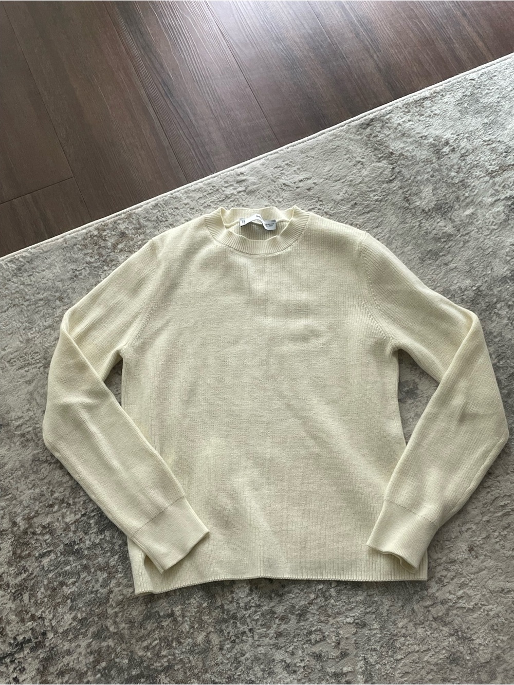 Mango Cream Knit Sweater